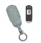 Auto dėklas raktui keyless pakabukas Mazda 3 5 6 Cx-5 Cx-7 Cx-9 Mx-5 2 odinis