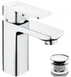 Valvex Loft 2454910 cubic chrom praustuvo mai&scaron;ytuvas + kam&scaron;tis