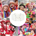 Jasgood platus moteri&scaron;kas korseto tipo elastinis diržas-juosmuo suvarstomas diržas moterims suknelei karnavalo festivalio kostiumui, baltas
