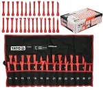 Apmu&scaron;alų nuėmiklių rinkinys 27 dalių Yato