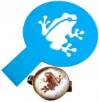 Pro Parts forma kavai cappuccino, dekoratyviniai &scaron;ablonai papuo&scaron;imui - varlės ra&scaron;tas