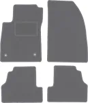 Grafito spalvos automobiliniai kilimėliai: Opel Mokka X crossover (2016-)