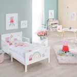 Roba lovelė su &bdquo;peppa Pig&ldquo; tema 70 x 140 cm su patalyne