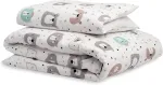 Flyideas kūdikio patalynės komplektas 100 x 135 cm, 100% grynos medvilnės kūdikio antklodės rinkinys su pagalvės užvalkalu naujagimiams, lovelėms, lop&scaron;iams ir vežimėliams, pagaminta Es