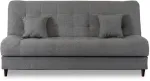 Mebel Elite I&scaron;skleidžiama sofa-lova NEPAL, pilka