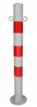 Metalinė kelio užtvara, parkavimo stulpelis, blokuojantis, 76 cm