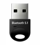 Bluetooth 5.1 Usb adapteris kompiuteriui ne&scaron;iojamam kompiuteriui siųstuvas imtuvas