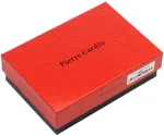PIERRE CARDIN Moteri&scaron;ka Vidutinė RFID Piniginė su Užtrauktuku, Ekologinė Oda