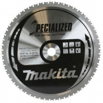 Makita T.C.T. pjūklas SPECIALIZED 185X1.7X30mm -10&deg; T70 B-09771T.C.T &bull; 185 x30 mm &bull; T70 &bull; -10&deg; &bull; Metalui