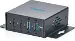 &Scaron;akotuvas DIGITUS USB-A-Hub 4-Port 3.2->2xUSB A+ 2xUSB-C Compact Indu