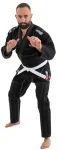 Suaugusiųjų BJJ kimono komplektas DBX BUSHIDO ELITE, juodas