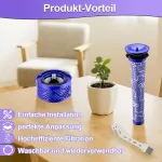 Covienapp 2 rinkiniai dy-son atsarginių filtrų, skirtų v6 dulkių siurblių priedams, suderinami su dy-son v6 absolute v6 animal v6 mot&ouml;rhead v6 hepa