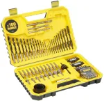 Dewalt dt71563-qz kombinuotas grąžtų rinkinys 100 dalių