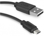 MicroUSB Įkrovimo 2m Laidas SBS Juodas
