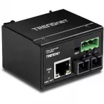 TRENDnet 100Base-FX SM &scaron;viesolaidinis keitiklis. SC, 30 km, IP 30 (TI-F10S30)