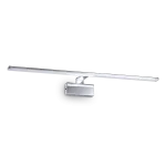 Sieninis &scaron;viestuvas Ideal Lux 20W wall lamp with 1 light ALMA, 3000K, chrome