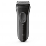 Barzdaskutė Braun Series 3 3000s Skustuvas Juoda