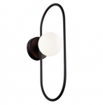 Sieninis &scaron;viestuvas FANCY, G9, max 25W, juodas, 4208900