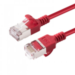 MicroConnect CAT6A U-FTP Slim, LSZH, 2m