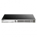 D-Link | DGS-3130-30TS | Jungiklis | Tvarkoma L3 | Montuojamas ant stovo | Gigabit Ethernet (vario) jungtys kiekis 24 | 10 Gbps (RJ-45) jungtys kiekis 2 | SFP+ jungtys kiekis 4 | Maitinimo tipas Pasirenkamas perteklinis