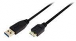 2direct &bdquo;Logilink&ldquo; &ndash; USB kabelis &ndash; 9 polių USB A tipo (M) &ndash; 10 polių Micro USB B tipo (M) &ndash; 60 cm (USB 3.0) &ndash; juodas (CU0037)