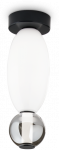 Lubinis &scaron;viestuvas 18W LED pavir&scaron;inis &scaron;viestuvas LUMIERE, baltos/juodos sp., 3000K