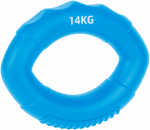 Silikoninė rankena rankų reabilitacijai, 0 - 14 kg, mėlyna, REBEL ACTIVE