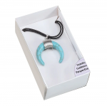 Lo Scarabeo Teal Magnesite amuletas pakabukas