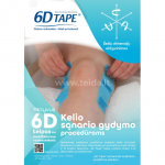 6D Tape 6D teipas keliams, 8 vnt, su liet metodine medžiaga