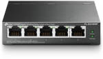 &Scaron;akotuvas TP-Link TL-SG1005P Ne-valdomas Gigabit Ethernet (10/100/1000) Maitinimas per Eternetą (PoE) Juoda