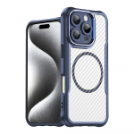 Hurtel Leading Series MagSafe silikoninis Apple iPhone 16 Pro - dėklas telefonui mėlynos spalvos