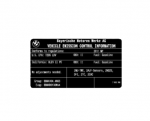 Bmw Emission Etiketas F30 F32 F33 X3 Originalus 71228616910