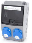 Els Elektrotechnika 6NO21C00 Statybinis skirstomasis skydas, sodas 2*GS 230V + apsaugos, 6NO21C00