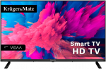 Kruger & Matz 32' HD i&scaron;manusis DVB-T2/S2 H.265 Hevc televizorius