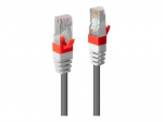Tinklo Kabelis - LINDY Cat.6A S/FTP LSZH Tinklo Kabelis, RJ45, M/M, 500MHz, 26AWG, 0.5 m, Pilkas