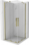 Du&scaron;o kabina Mexen Velar DUO, Gold, 100 x 90 cm