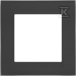 Kontakt Simon 1 RĖMAS &ndash; SUKURTAS MATINIS STIKLAS Juodas SIMONAS