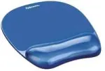 Kilimėlis Fellowes Crystal Gel Mouse Gel Wrist Support mėlyna