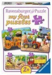 Dėlionė Ravensburger - Statybvietės gyvūnai - 2/4/6/8 psl. (10105717)