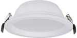 12/15/18W LED įleidžiamas &scaron;viestuvas COMFORT, baltas, 3000/4000K, 95&deg;, IP44, DALI