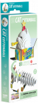 Dėlionė EUGY 3D kartoninis modelis &bdquo;Kačiukas Cottonball&ldquo;