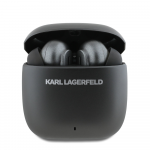 Karl Lagerfeld Elongated Logo ANC/ENC TWS belaidės ausinės juodos spalvos