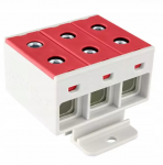 Incobex Elplast ENE-00207 3 bėgių bėgio jungtis 50 mm&sup2; pilka ZGX 3x50 raudona 2 versija ENE-00207