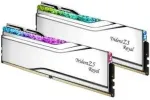 G.SKILL TRIDENT Z5 ROYAL RGB DDR5 2X16GB 6000MHZ CL28 Sidabrinis F5-6000J2836G16GX2-TR5S atmintis