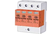 ELS Elektrotechnika Vir&scaron;įtampių ribotuvas ECO tipas T1+T2 5,0 kA varistorius T12 275/25 2+0 RC