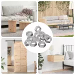 Hex veržlė 23377 pcs Sidabro Metalas