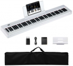 Bonideco Select Pianino komplektas su klaviatūra, baltas, 5,5kg, 125x24x6 cm