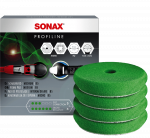 SONAX Vidutinio kietumo poliravimo padas, 85mm, 4vnt 494241