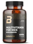 Multivitaminai vyrams i&scaron; organinių &scaron;altinių BioTechUSA 60 tablečių