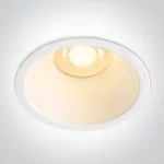 Įleidžiamas vidaus/lauko &scaron;viestuvas, GU10, baltas, IP65, 10103GP/W